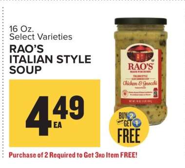 RAO'S Italian Style Soup