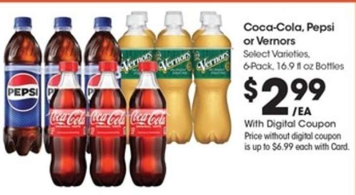 Coca-Cola, Pepsi or Vernors