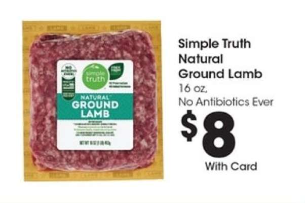 Simple Truth Natural Ground Lamb