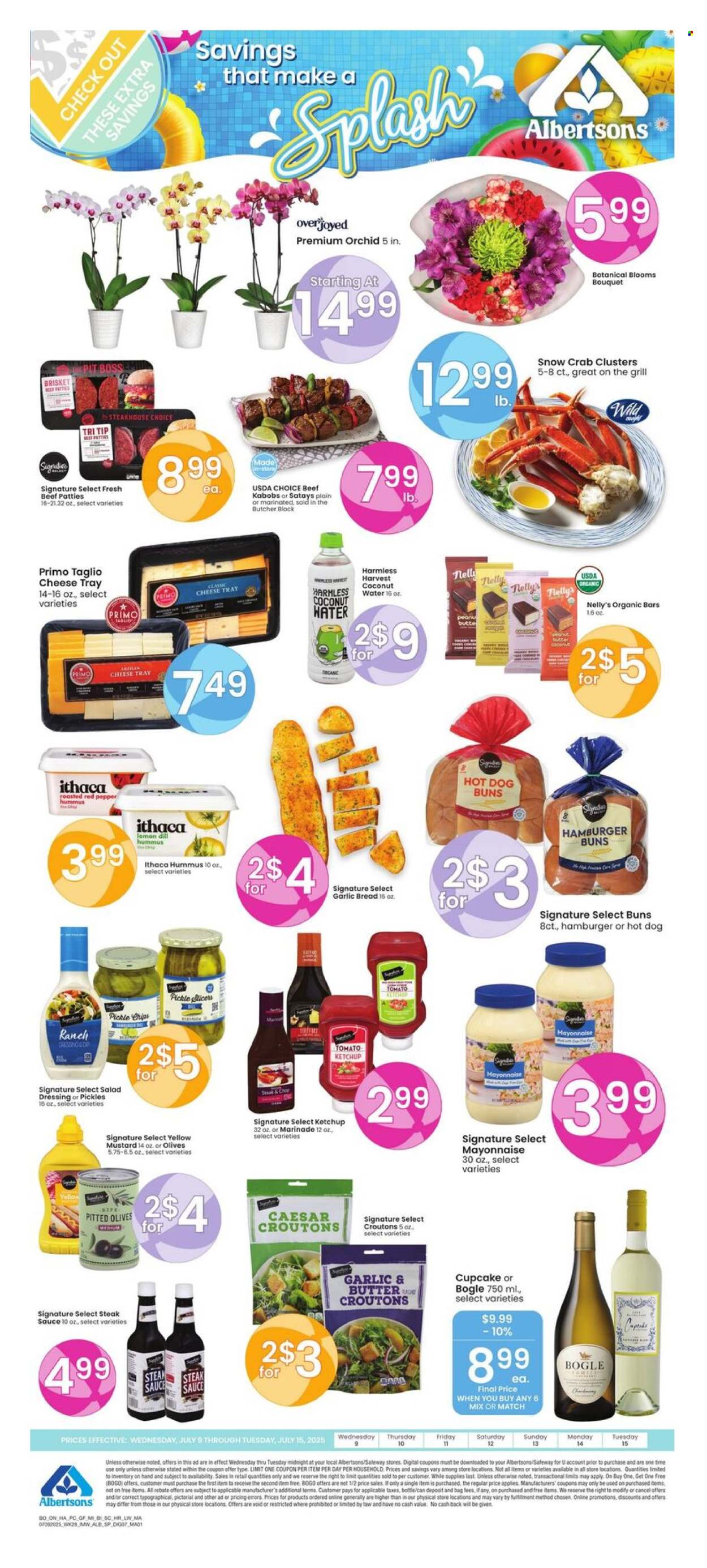 Albertsons ad - 07/09/2025 - 07/15/2025. Page 1