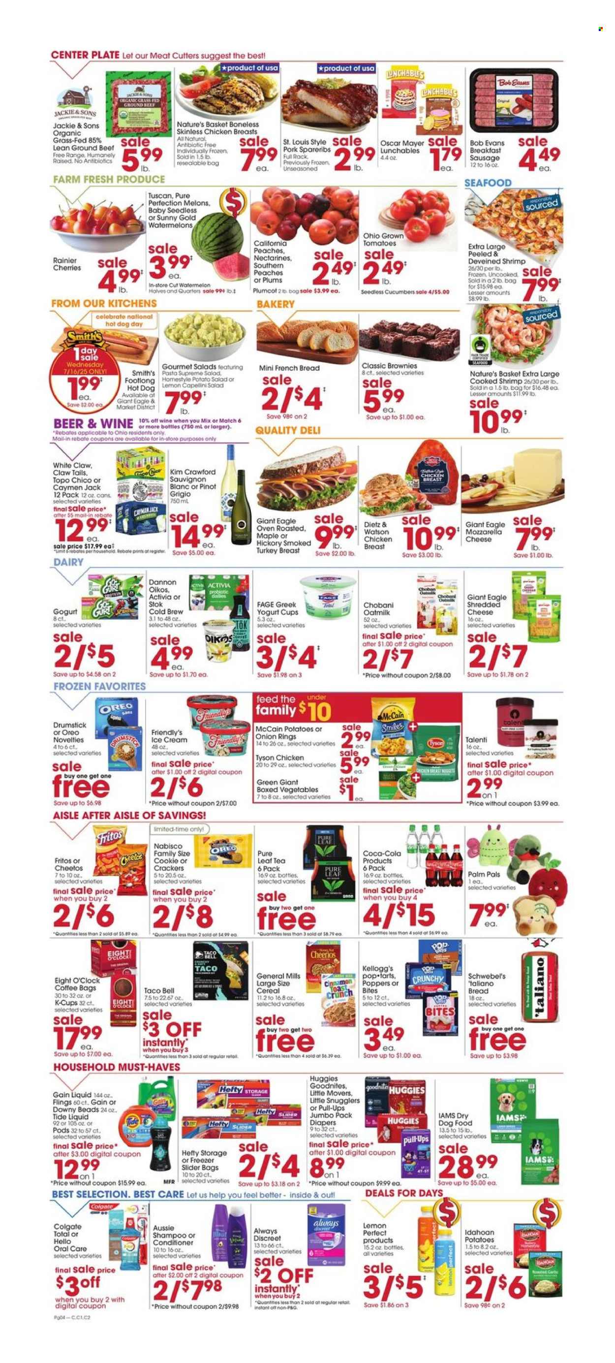 Giant Eagle ad - 07/10/2025 - 07/16/2025. Page 4