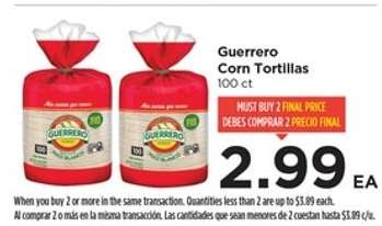 Guerrero Corn Tortillas