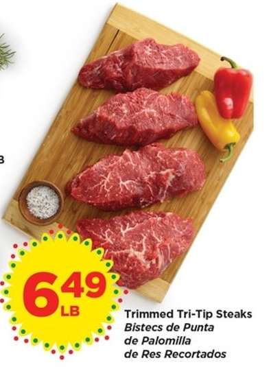 Trimmed Tri-Tip Steaks