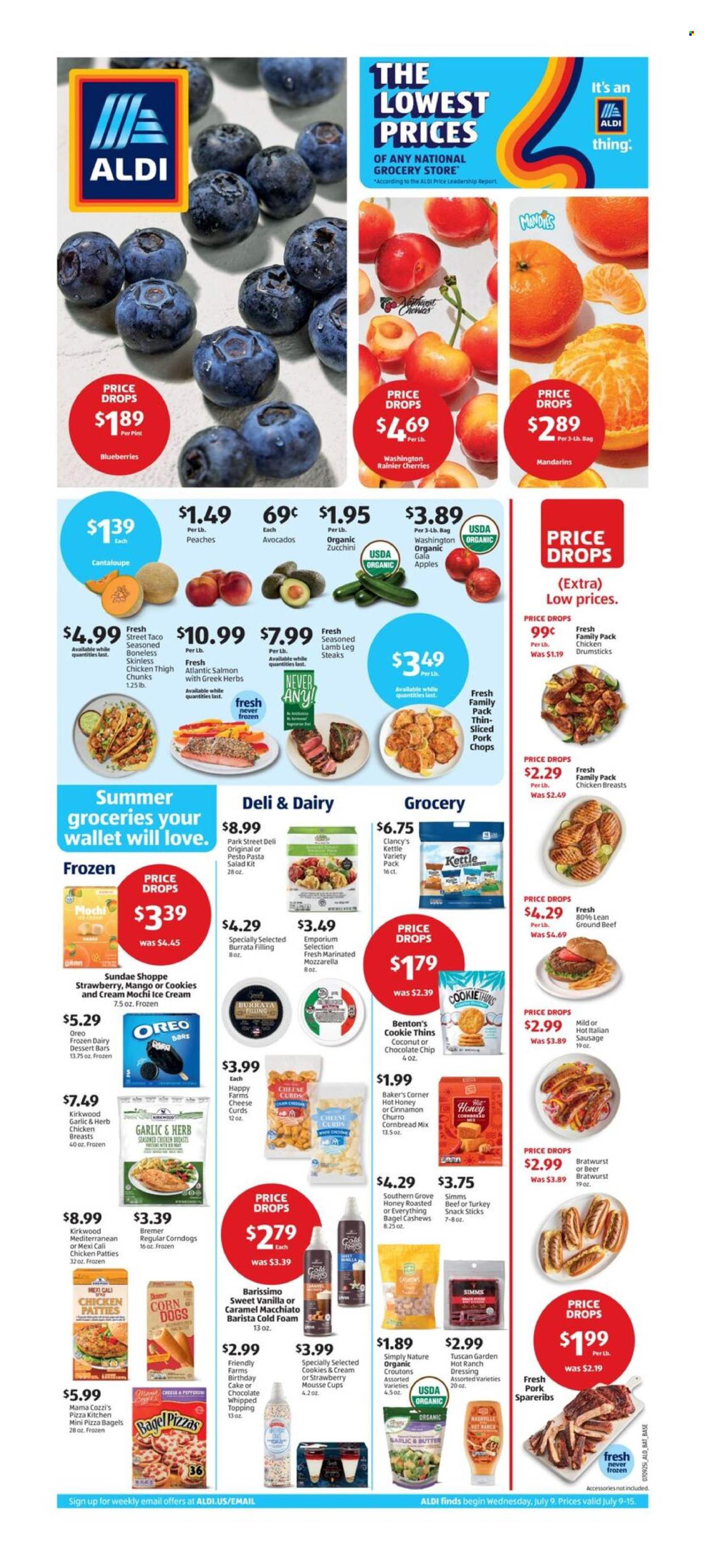 ALDI ad - 07/09/2025 - 07/15/2025. Page 1