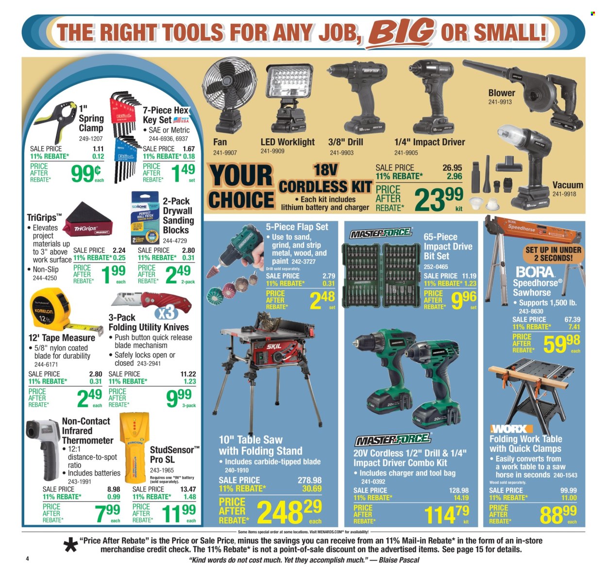 Menards ad - 07/10/2025 - 07/20/2025. Page 6