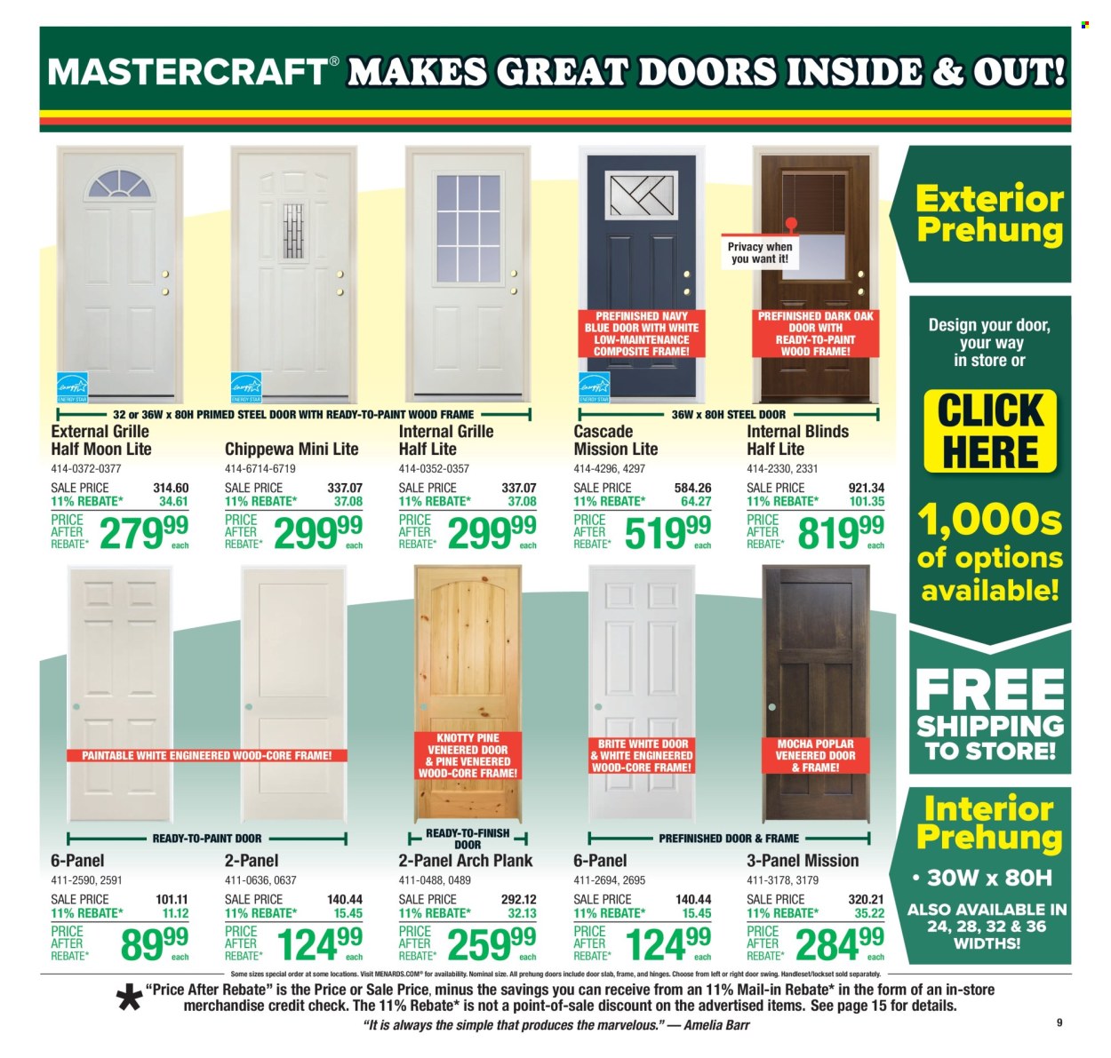 Menards ad - 07/10/2025 - 07/20/2025. Page 11
