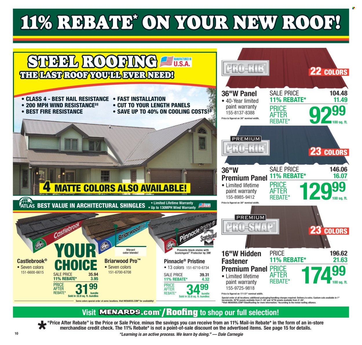 Menards ad - 07/10/2025 - 07/20/2025. Page 13
