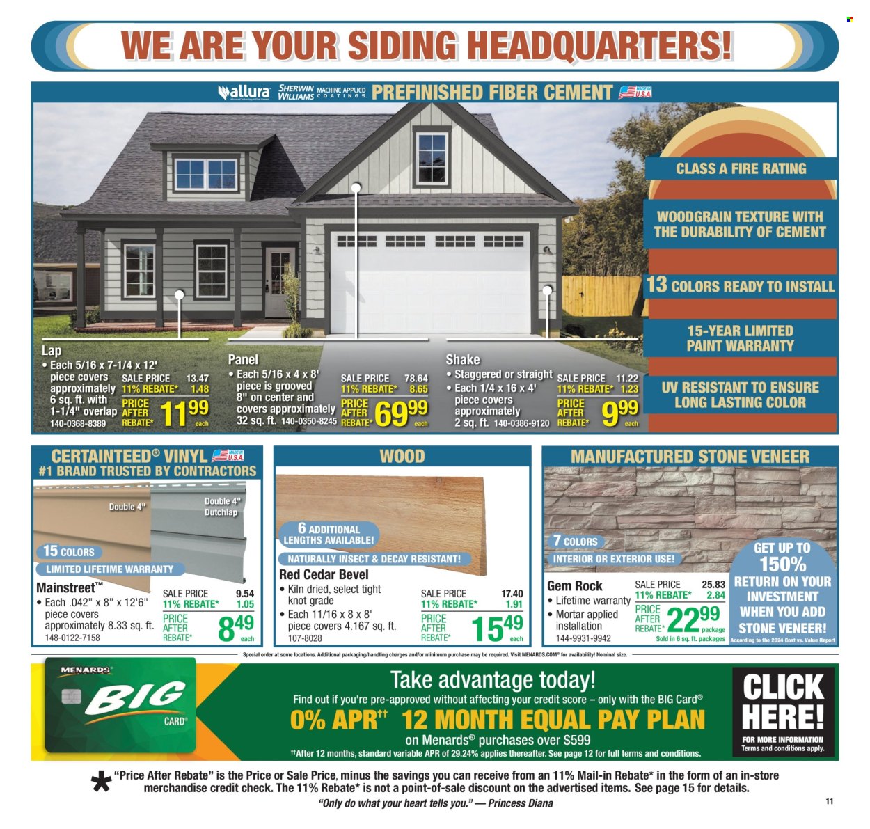 Menards ad - 07/10/2025 - 07/20/2025. Page 14