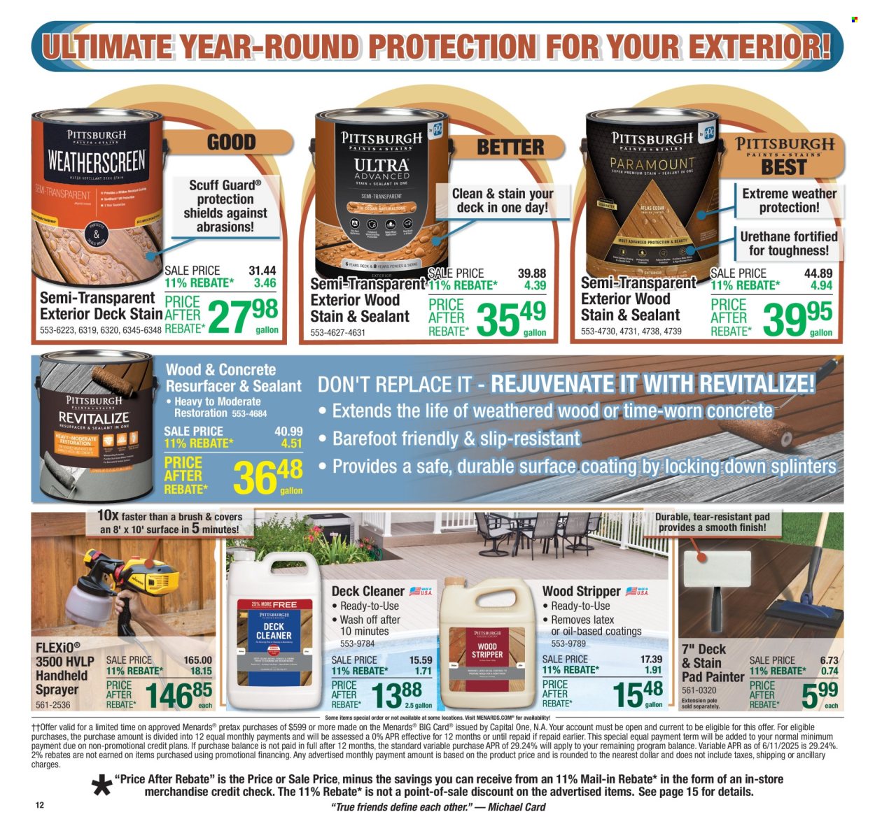 Menards ad - 07/10/2025 - 07/20/2025. Page 15