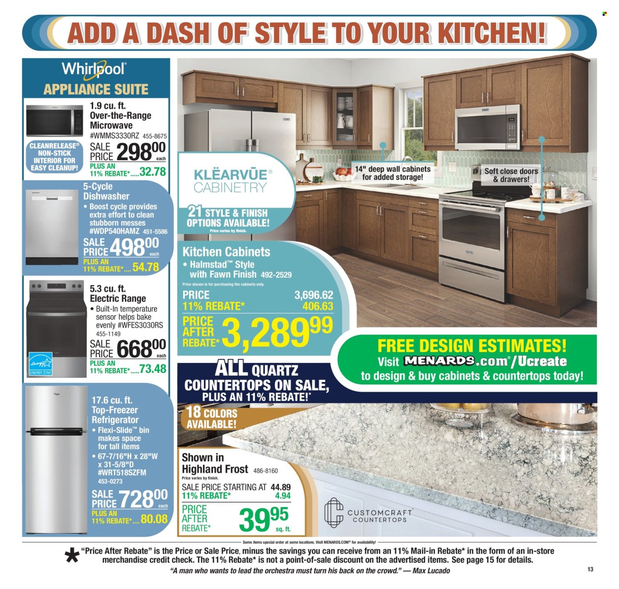 Menards ad - 07/10/2025 - 07/20/2025. Page 17