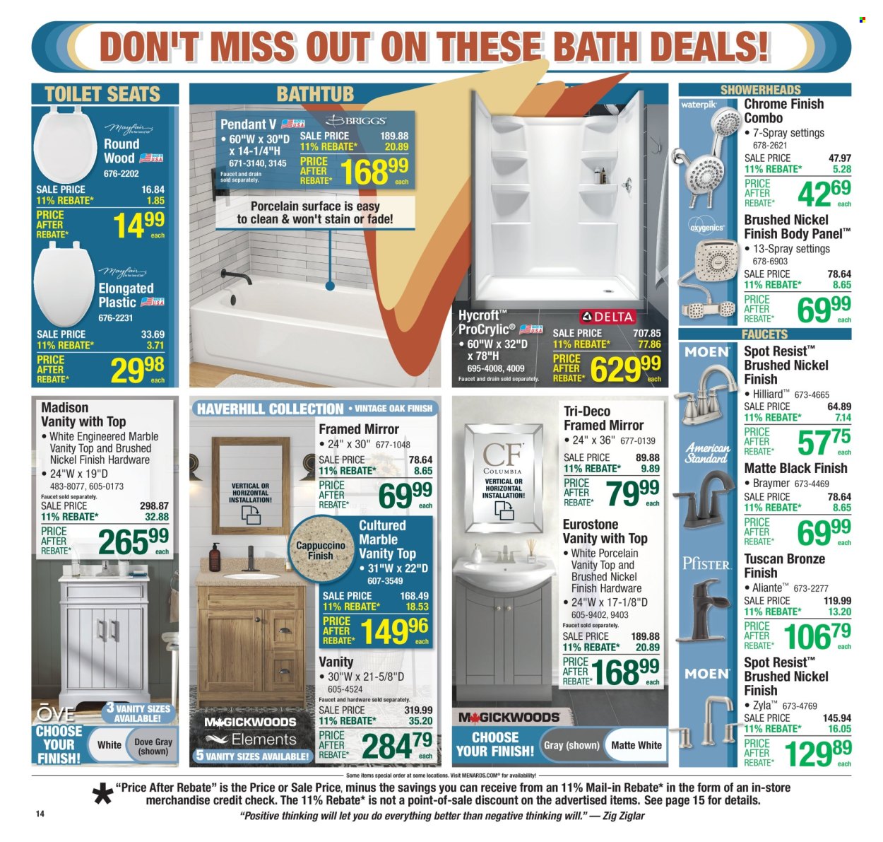 Menards ad - 07/10/2025 - 07/20/2025. Page 18