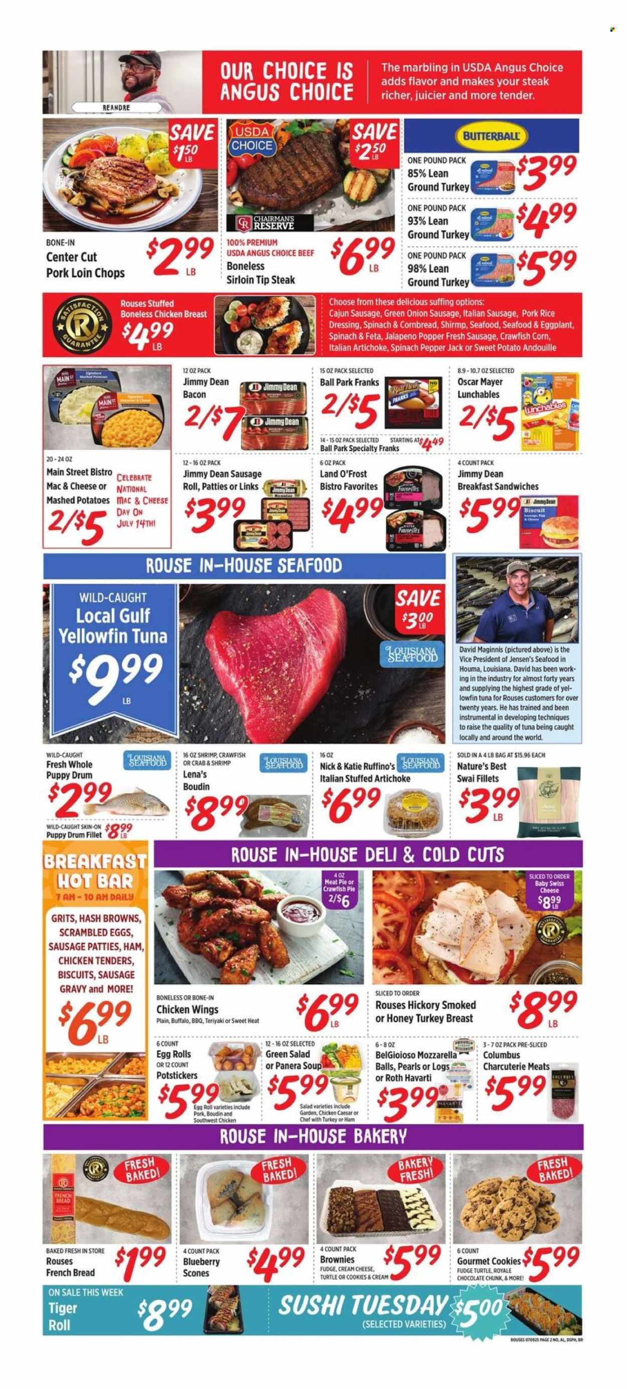 Rouses Markets ad - 07/09/2025 - 07/16/2025. Page 2