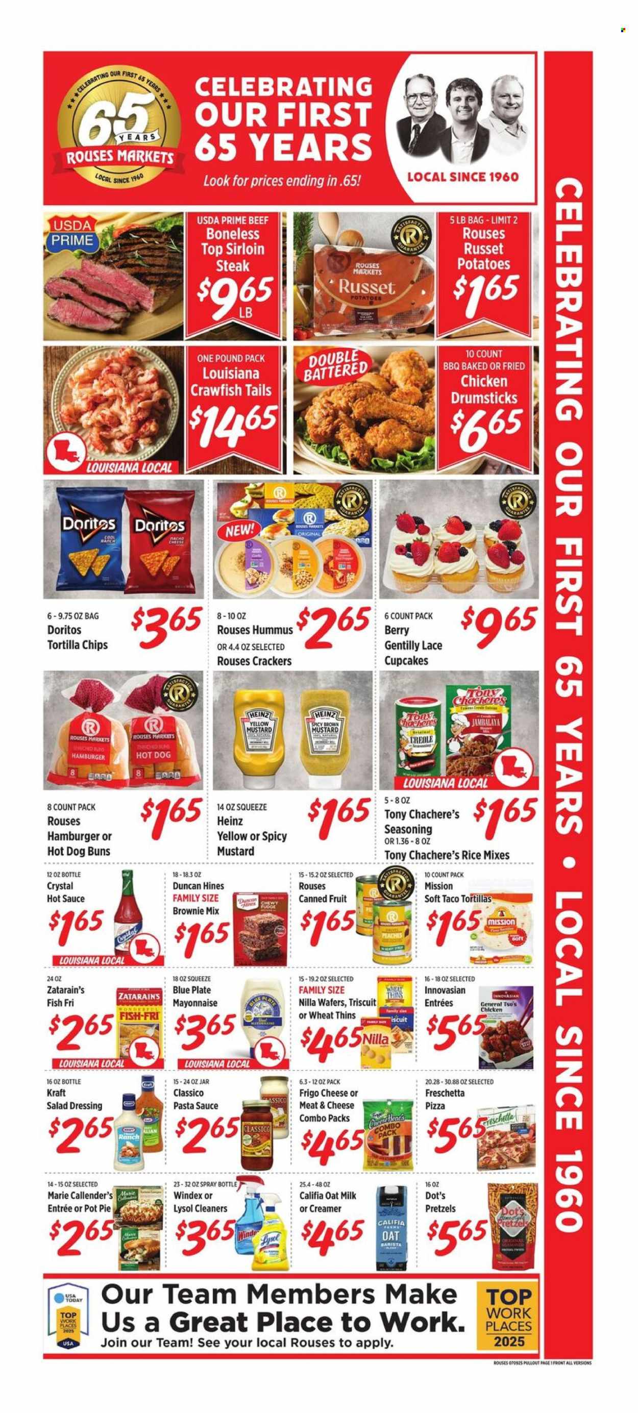 Rouses Markets ad - 07/09/2025 - 07/16/2025. Page 3