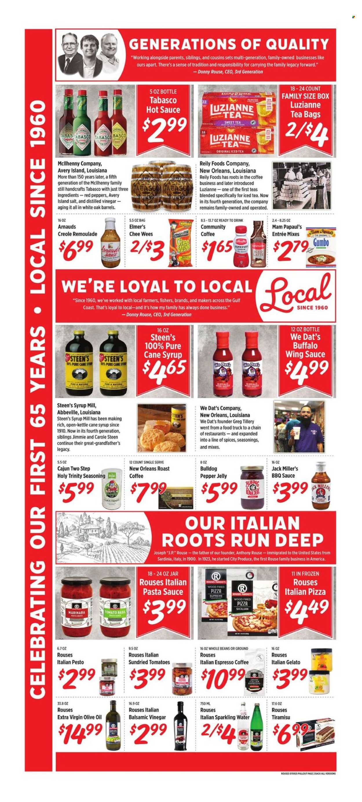 Rouses Markets ad - 07/09/2025 - 07/16/2025. Page 4