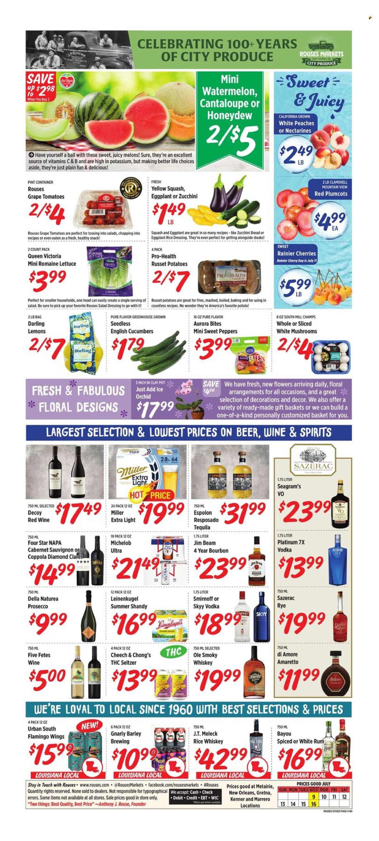 Rouses Markets ad - 07/09/2025 - 07/16/2025. Page 6