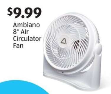 Ambiano 8" Air Circulator Fan