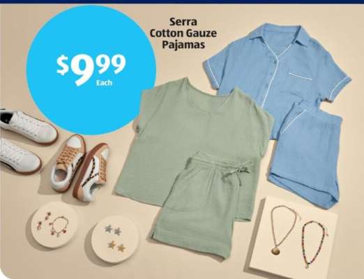 Serra Cotton Gauze Pajamas