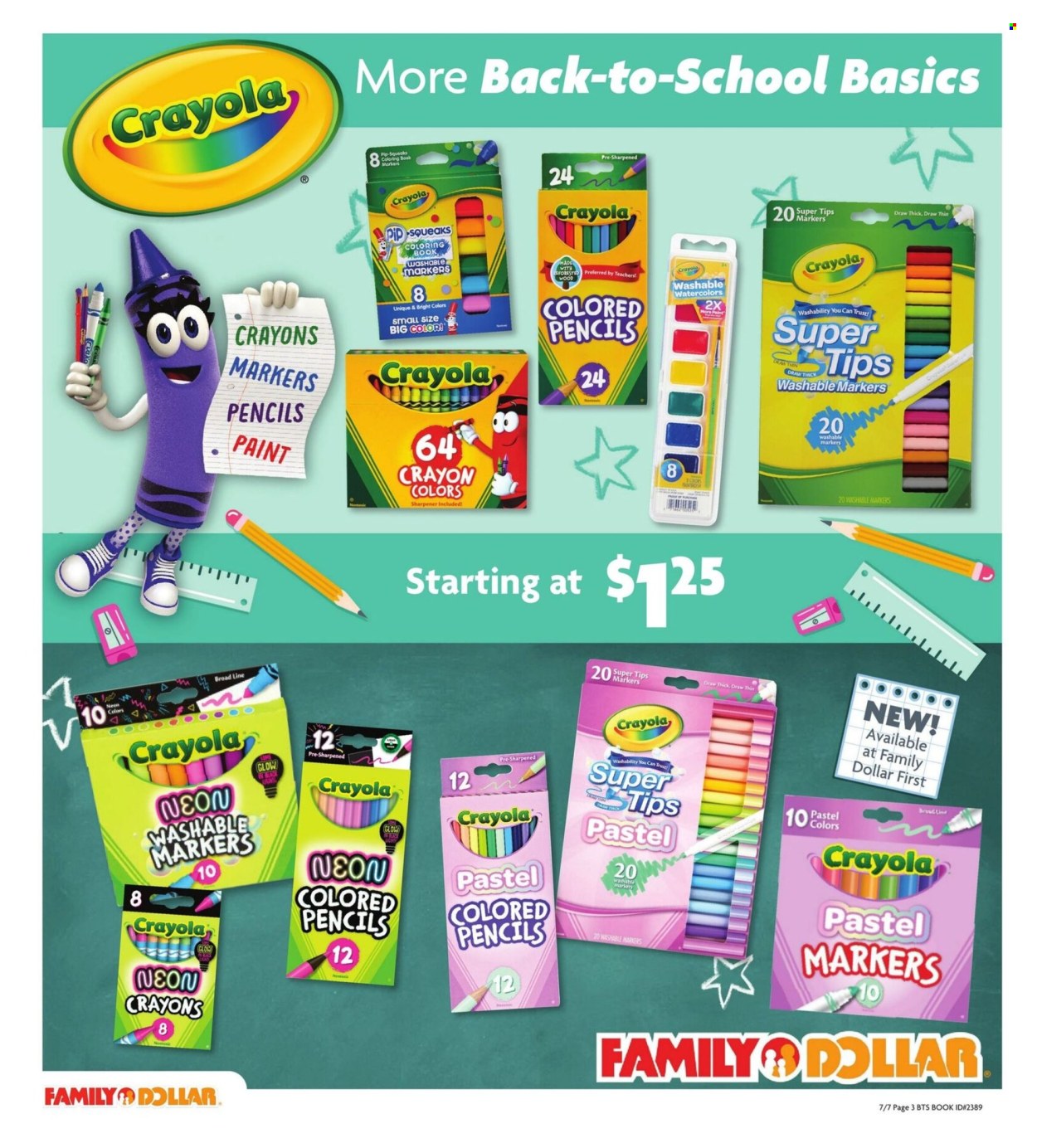 Family Dollar ad - 07/07/2025 - 09/01/2025. Page 3
