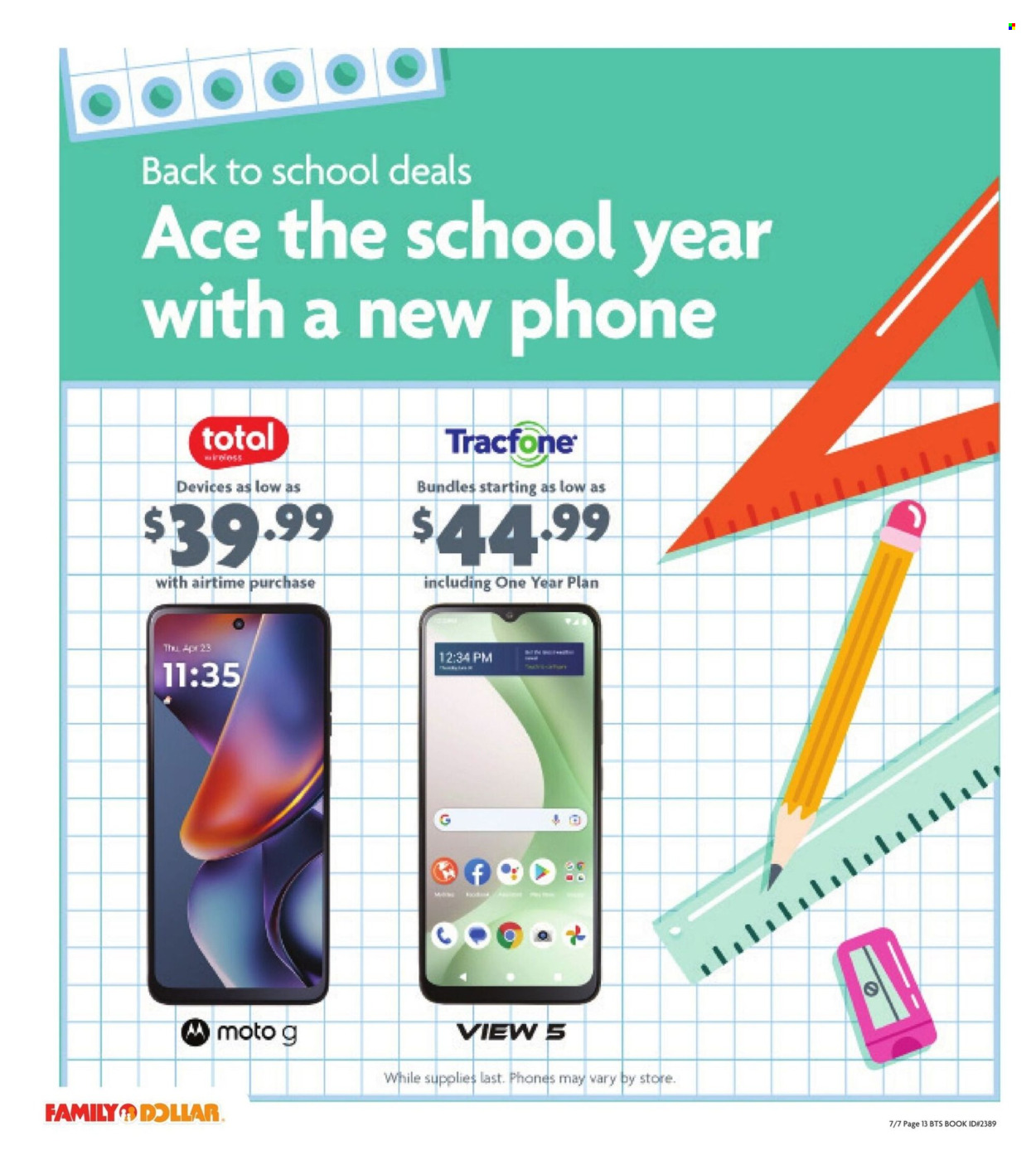 Family Dollar ad - 07/07/2025 - 09/01/2025. Page 13