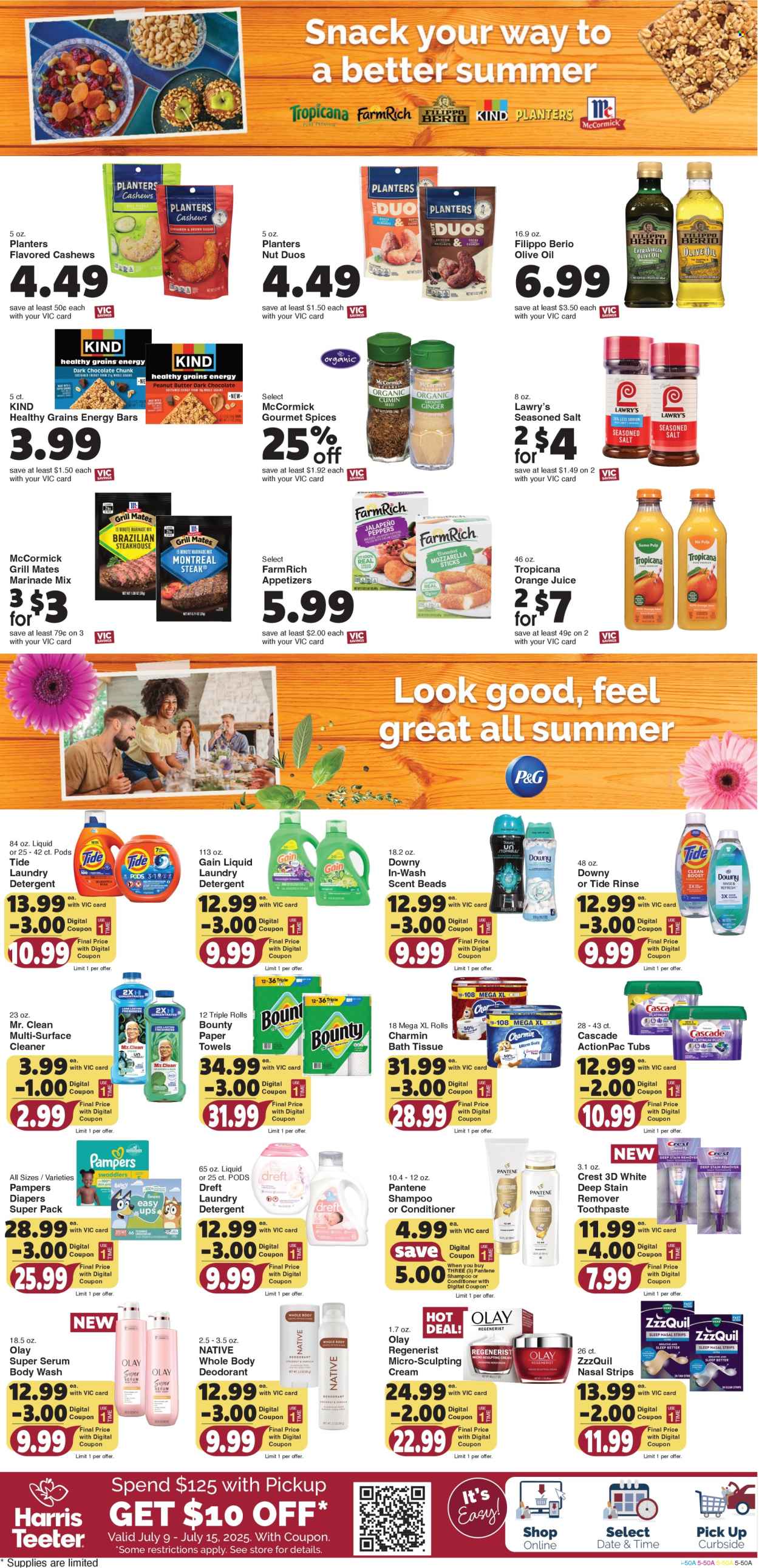 Harris Teeter ad - 07/09/2025 - 07/15/2025. Page 7