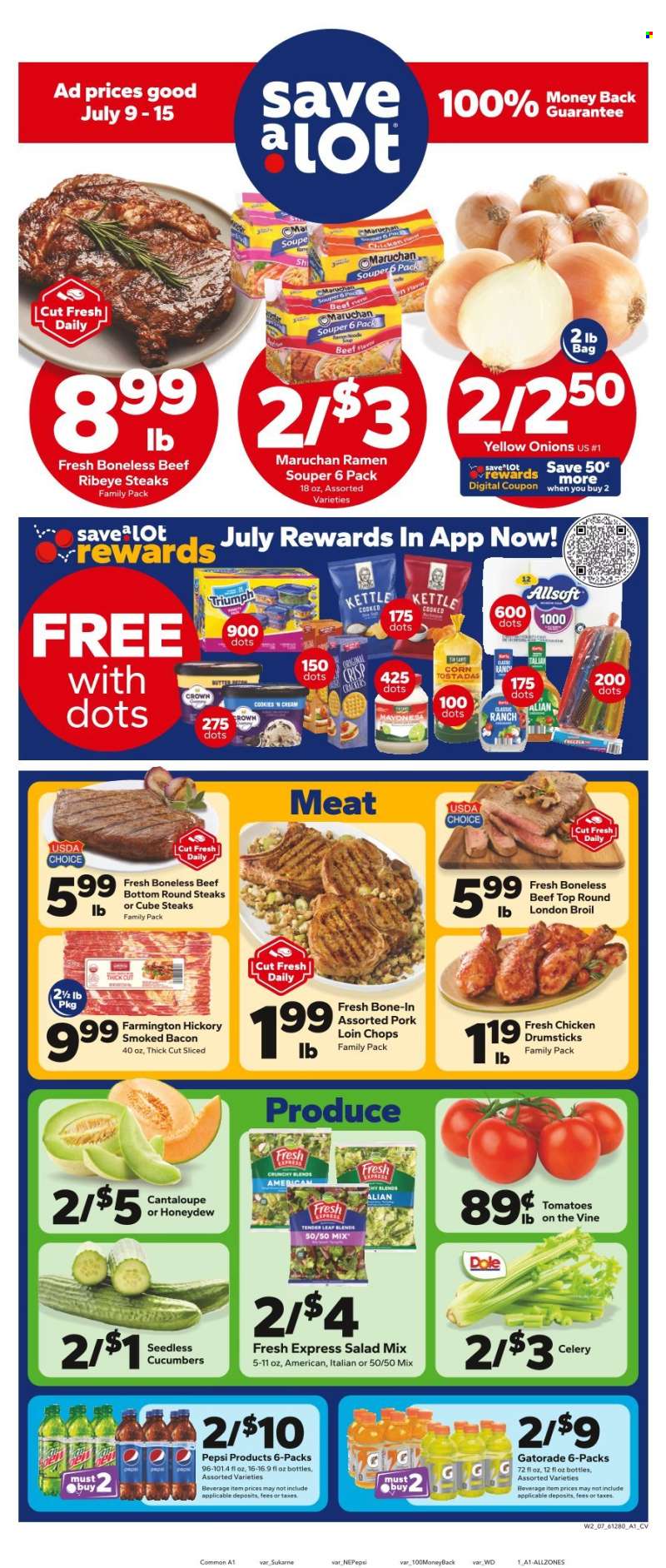 Save a Lot Flyer - 07/09/2025 - 07/15/2025.