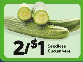 Seedless Cucumbers