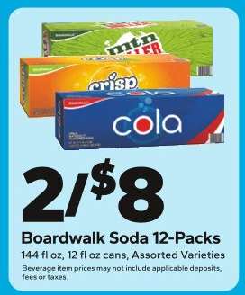 Boardwalk Soda 12-Packs