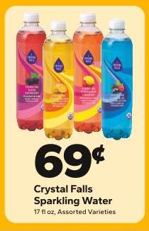 Crystal Falls Sparkling Water