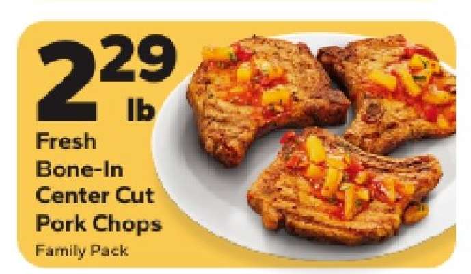 Fresh Bone-In Center Cut Pork Chops