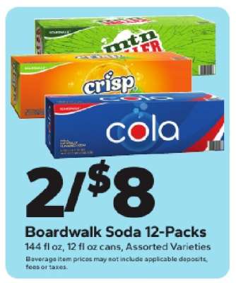 Boardwalk Soda 12-Packs