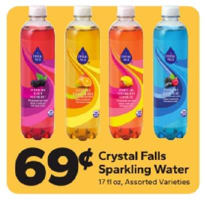 Crystal Falls Sparkling Water