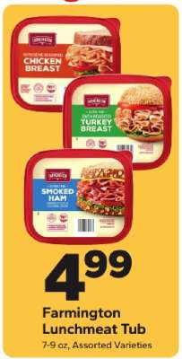 Farmington Lunchmeat Tub