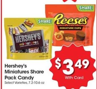 Hershey's Miniatures Share Pack Candy