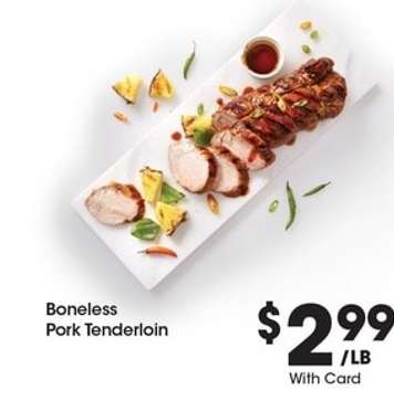 Boneless Pork Tenderloin