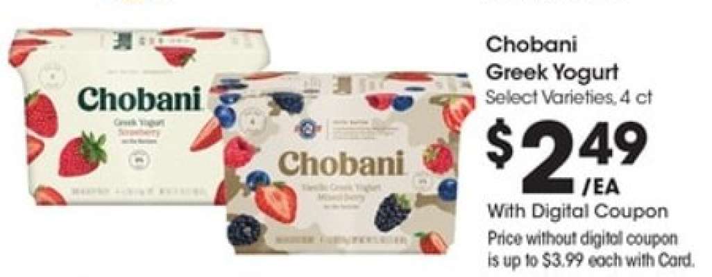 Chobani Greek Yogurt