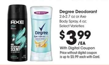 Degree Deodorant