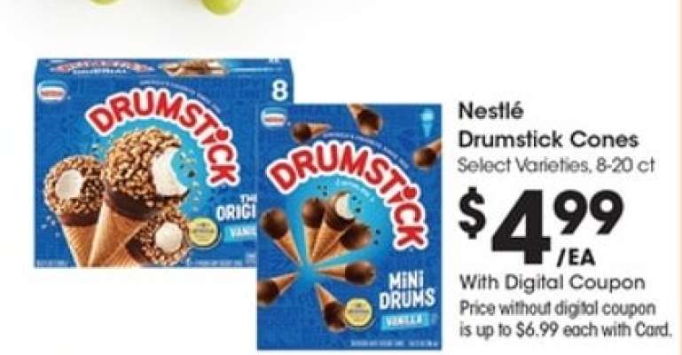 Nestle Drumstick Cones