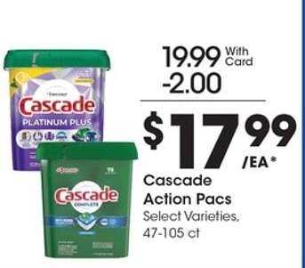 Cascade Action Pacs
