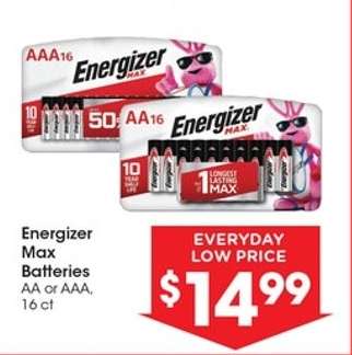 Energizer Max Batteries