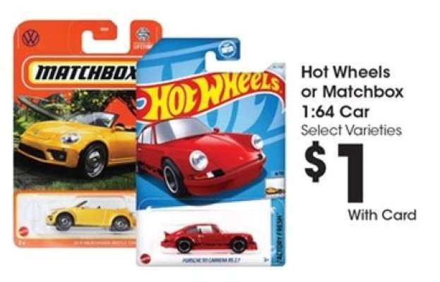 Hot Wheels or Matchbox 1:64 Car