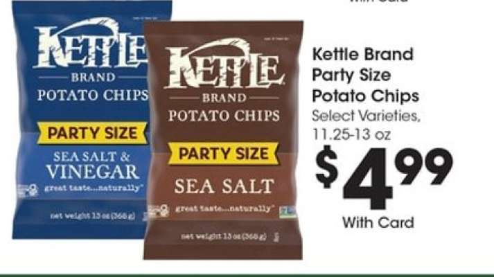Kettle Brand Party Size Potato Chips