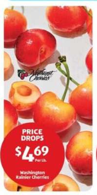 Washington Rainier Cherries