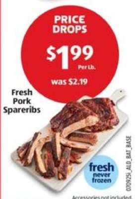 Fresh Pork Spareribs
