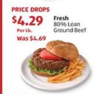 Fresh 80% Lean Ground Beef