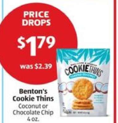 Benton's Cookie Thins