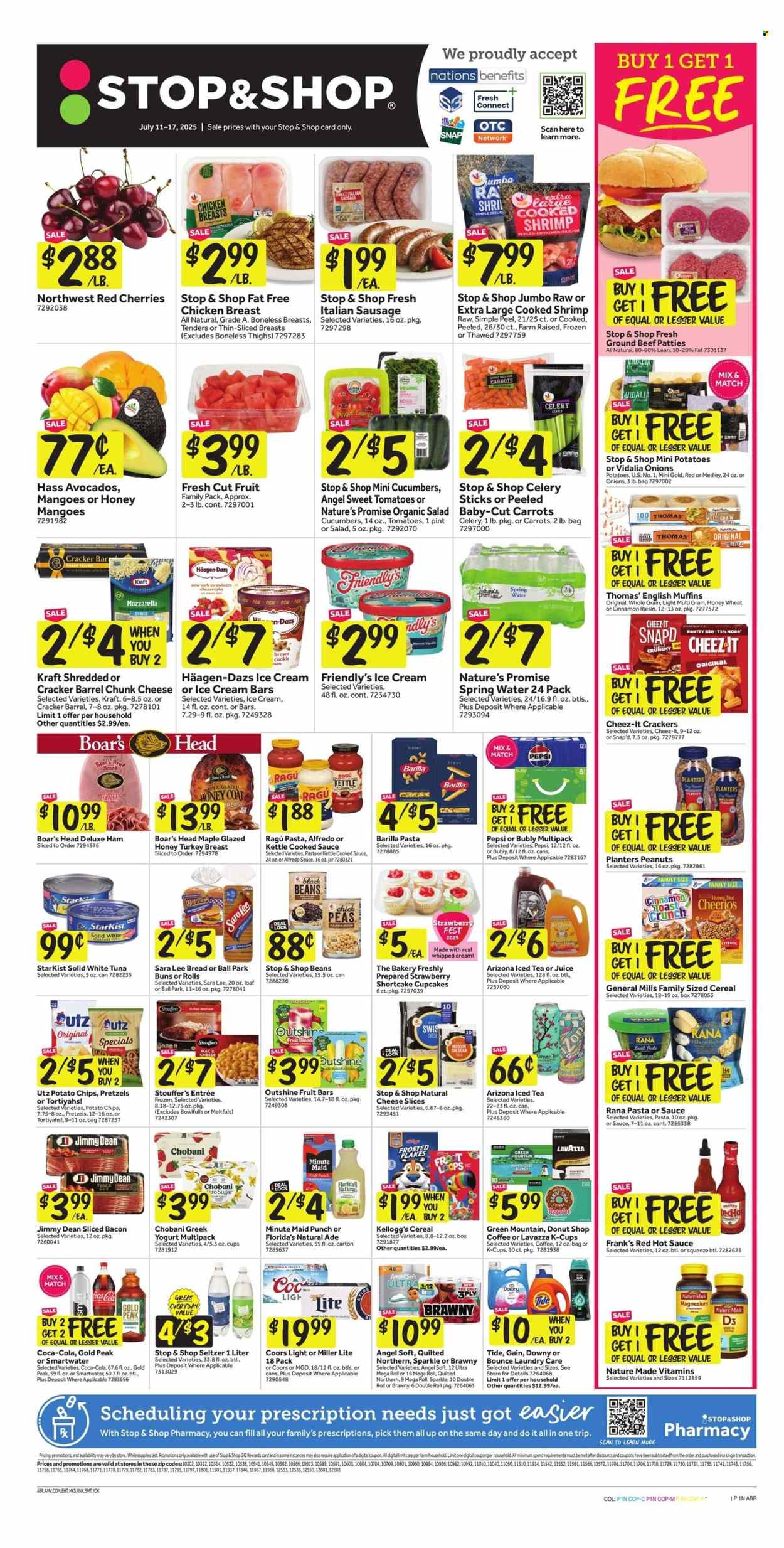 Stop & Shop ad - 07/11/2025 - 07/17/2025. Page 1