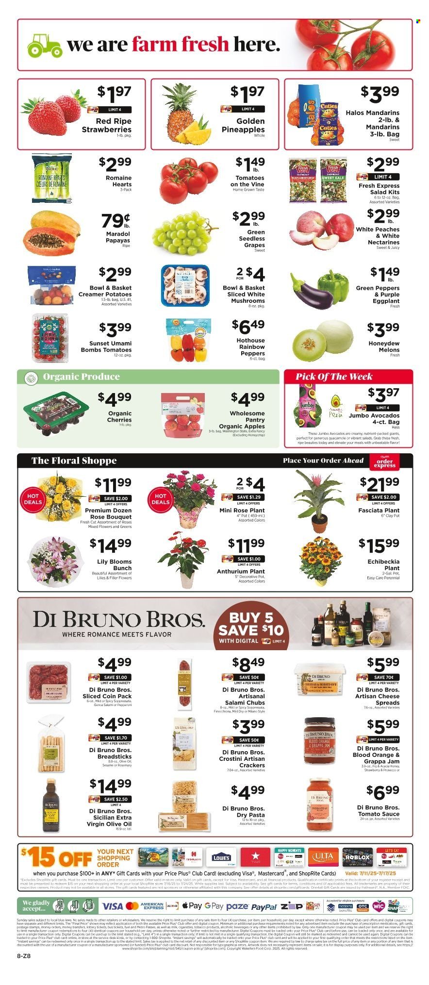 ShopRite ad - 07/11/2025 - 07/17/2025. Page 9