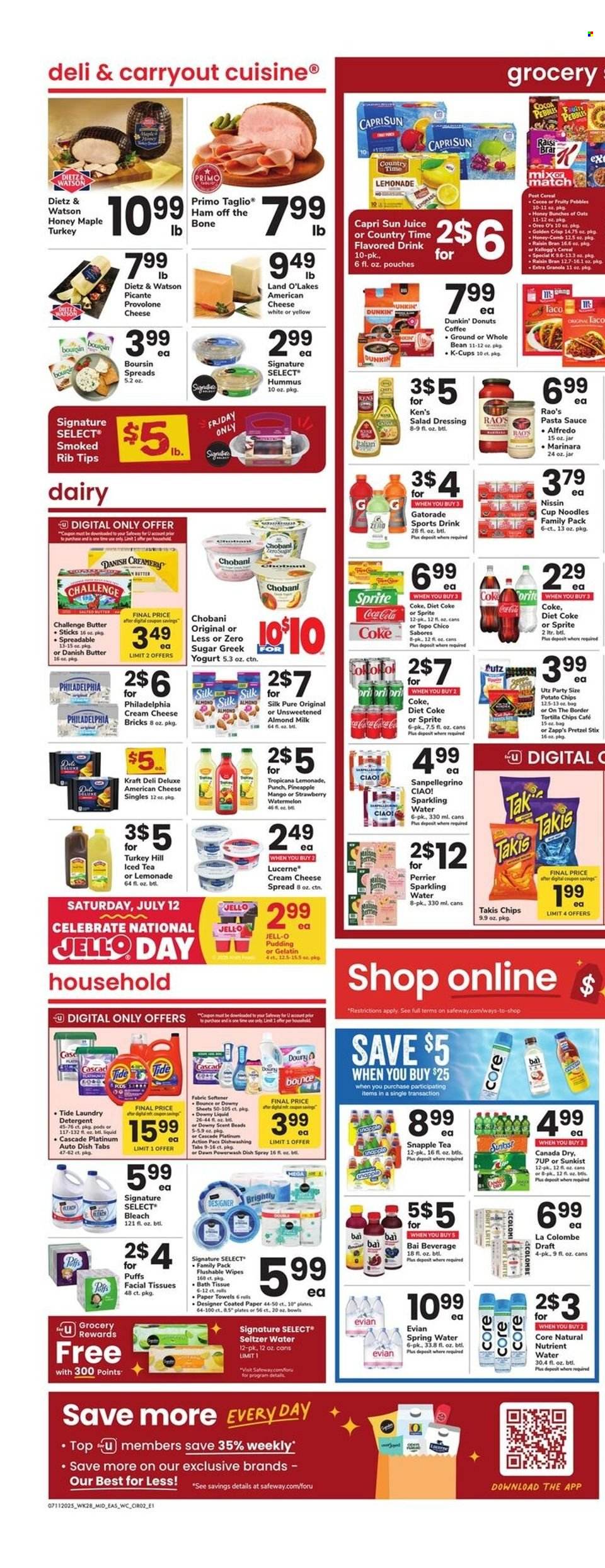 Safeway ad - 07/11/2025 - 07/17/2025. Page 2