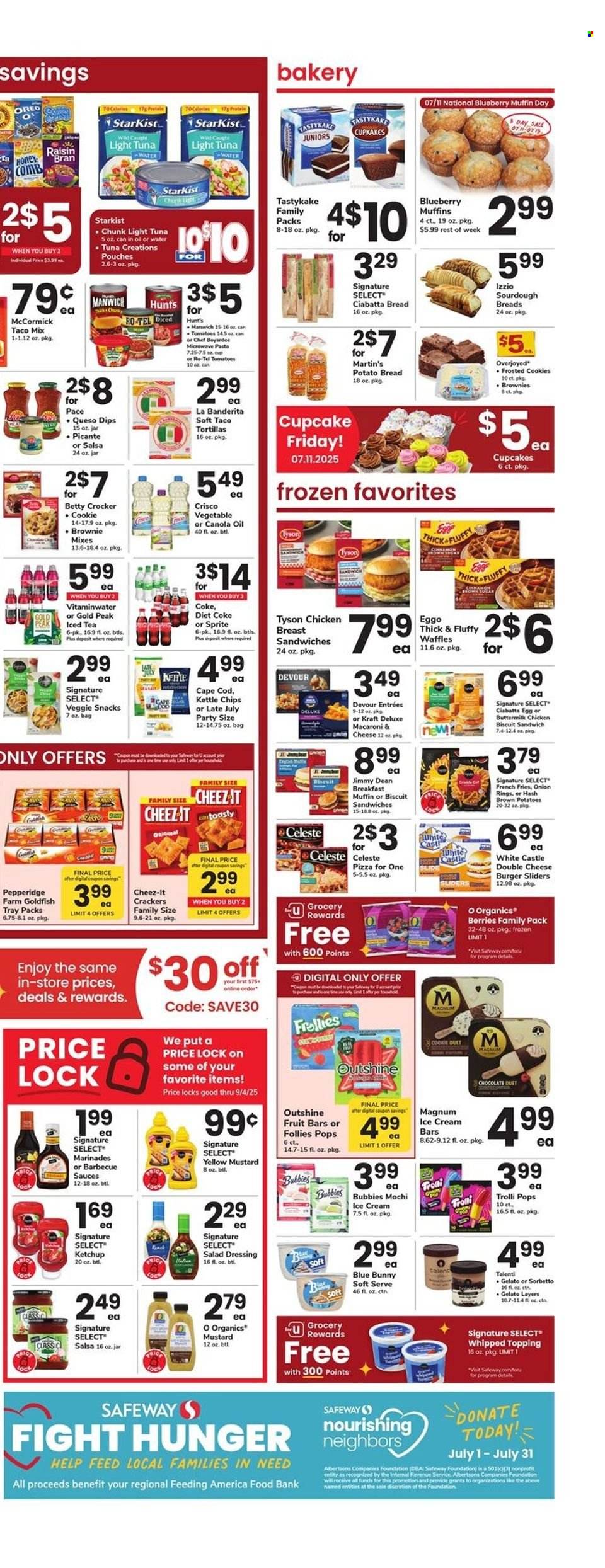 Safeway ad - 07/11/2025 - 07/17/2025. Page 3