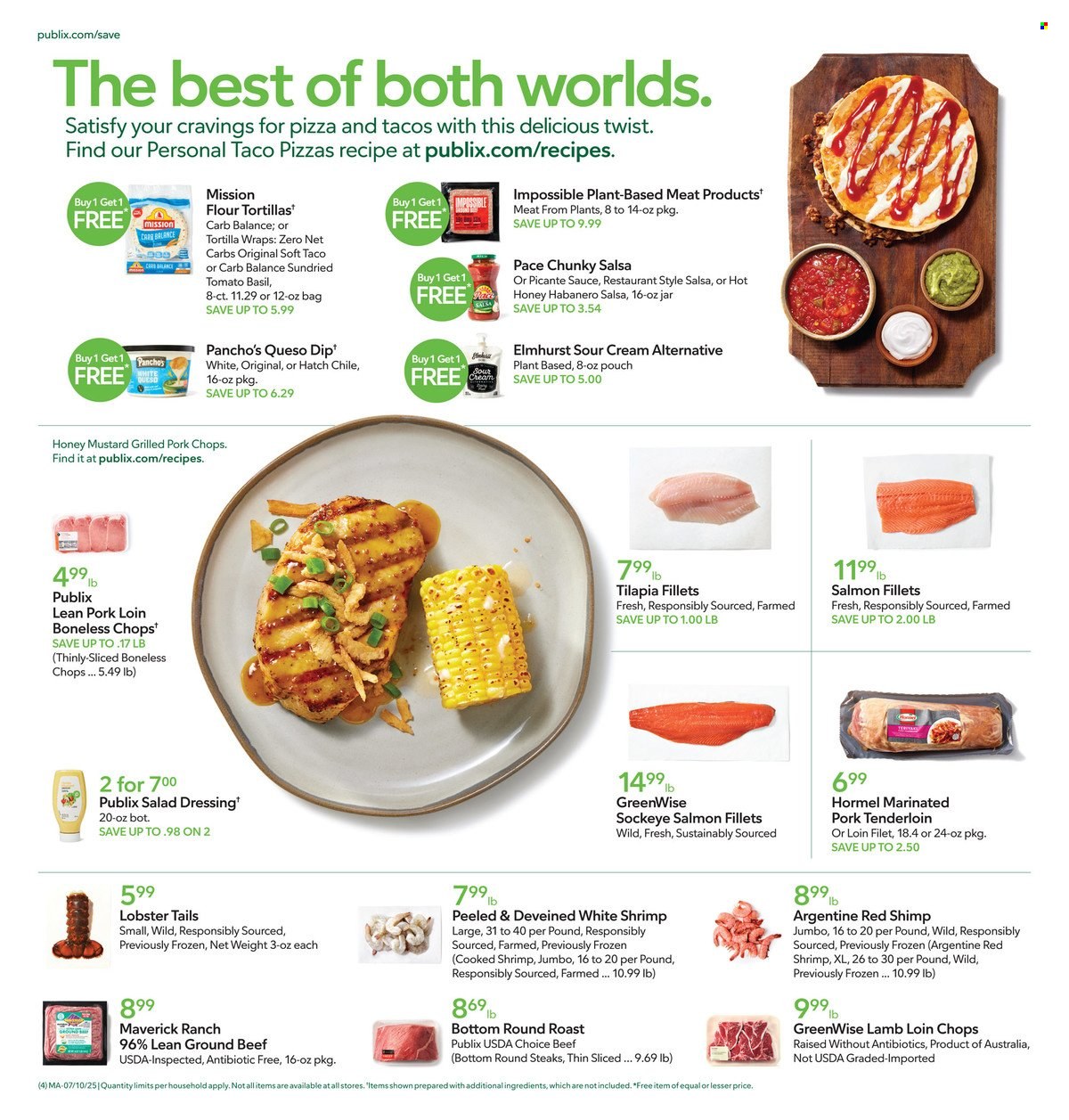 Publix ad - 07/10/2025 - 07/16/2025. Page 4